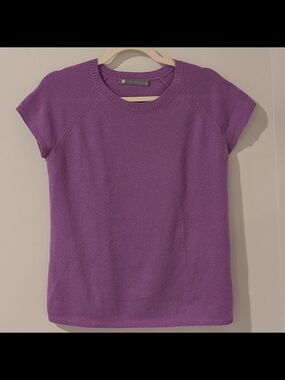 100% Cashmere Crewneck T-shirt
